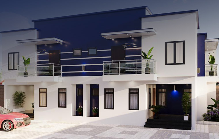 Semi-Detached Duplex at Norren Metropolis Karsana. | Fontainebleau Partners Limited